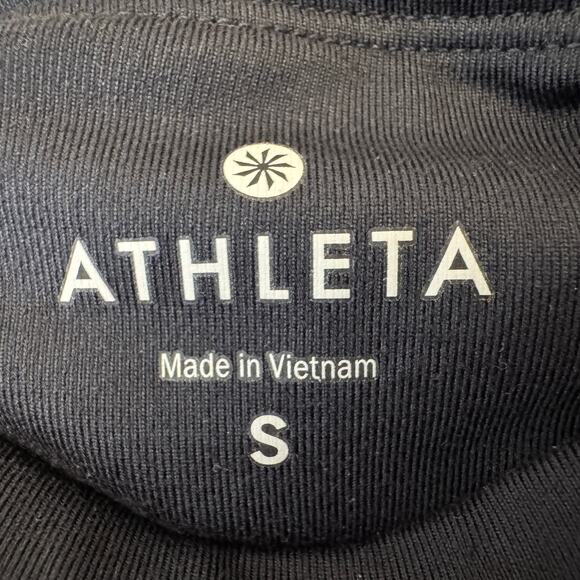 Athleta Mosaic Relay Multicolor Geometric Capri Leggings - Size Small - Picture 4 of 7